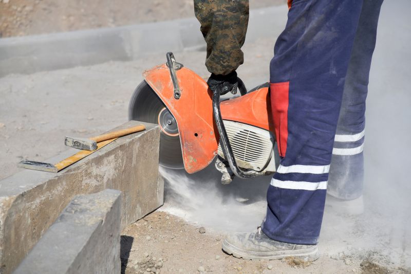 Concrete Curb Sawing